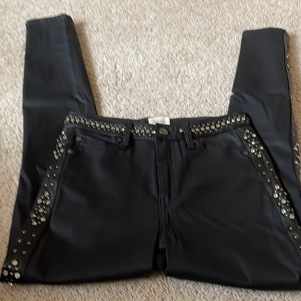 AO LA by Alicia & Olivia Black Skinny jeans - Picture 4 of 4